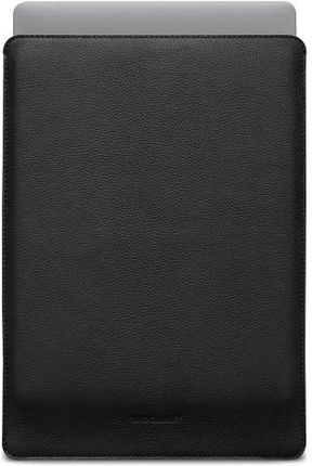 Woolnut  Leather Sleeve For Macbook Pro 16 Black (WNMBP16S1505BK)