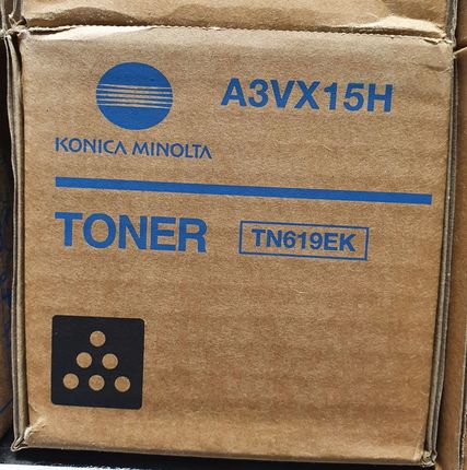 Konica Minolta Toner Tn-619Ek Tn619K Konica C1060/C1070 A3Vx15H