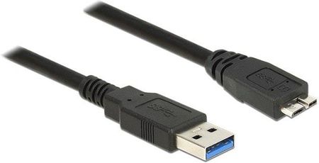 DELOCK KABEL USB MICRO(M)->USB-A(M) 3.0 0.5M CZARNY (Z23179)