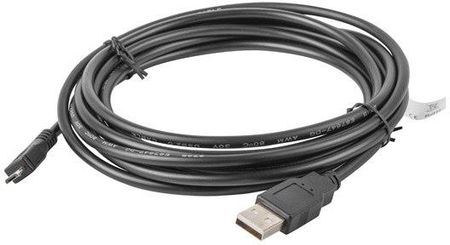LANBERG KABEL USB MICRO(M)->USB-A(M) 2.0 3M CZARNY (Z24389)