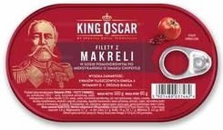 King Oskar Filety Z Makreli W Sosie Pomidorowym Po Meksykańsku O Smaku Chipotle 160g
