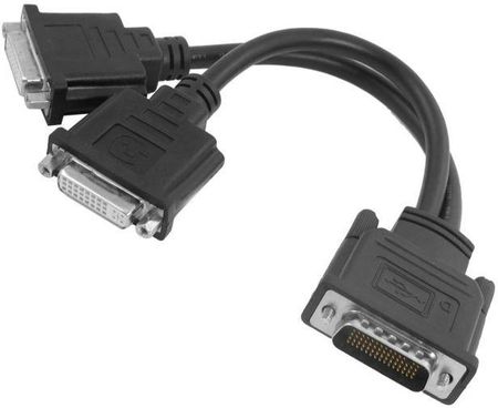 Kabel Dms 59 do 2x DVI 24 + 5 Dwa Monitory