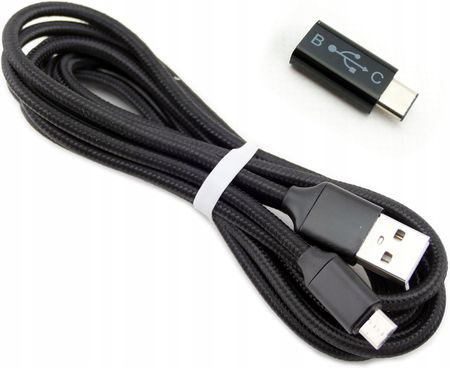 Kabel 2m mikro Usb +c do Acer Iconia One 10 B3-A32