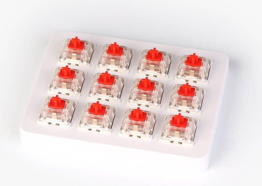 Gateron Przełączniki G Pro Switch Set Red 12 szt - Opinie i