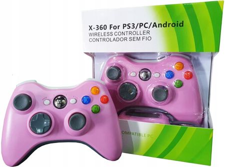 Elektron Pad Bezprzewodowy Xbox 360 Różowy