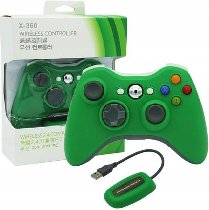 Elektron Pad Bezprzewodowy Xbox 360 Zielony