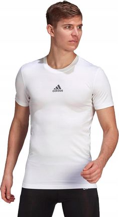 adidas Męska Termiczna Koszulka Biała Biały