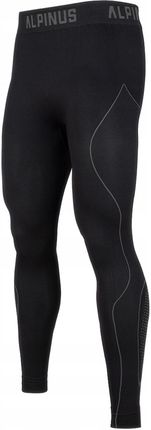 Alpinus Legginsy Active Base Layer M Czarny