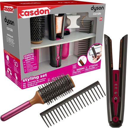 Casdon Dyson Zestaw Do Stylizacji Włosów Z Prostownicą Corrale 4 Elementy