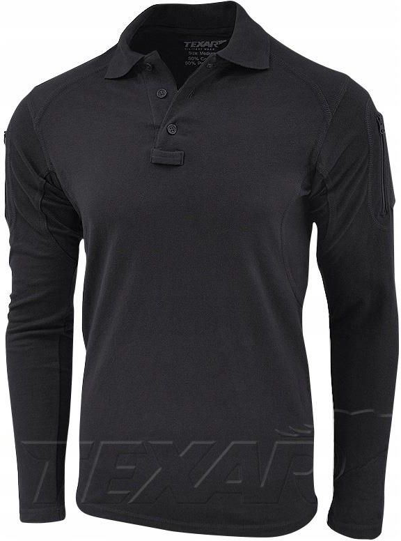 Texar Koszulka Polo Elite Pro Black Czarny - Ceny i opinie - Ceneo.pl
