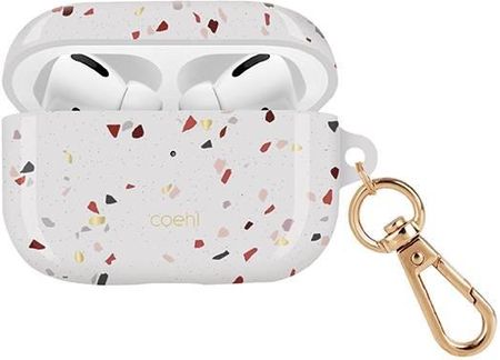 UNIQ etui Coehl Terrazzo AirPods Pro biały/natural white