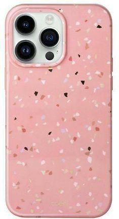 UNIQ etui Coehl Terrazzo iPhone 14 Pro Max 6,7" różowy/coral pink
