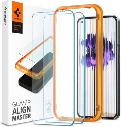 SZKŁO HARTOWANE SPIGEN ALM GLAS.TR SLIM 2-PACK NOTHING PHONE 1 CLEAR