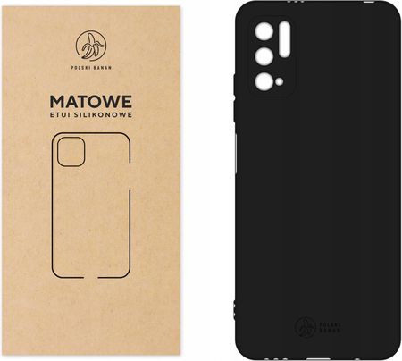 Polski Banan Etui Matowe Do Xiaomi Redmi Note 10 5G Czarne (31dc4a6e-4990-4668-b0aa-f86f18c99351)