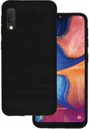 Vegacom Back Case Matt Do Samsung Galaxy A20E Czarny (12734460578)