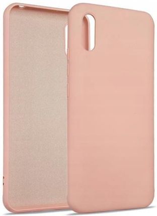 Beline Etui Silicone Xiaomi Redmi 10A Różowo-Złoty (12734994296)