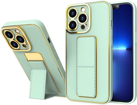 Hurtel New Kickstand Case Etui Do Iphone 13 Pro Max Z Podstawką Zielony (96718)