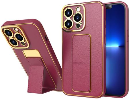 Hurtel New Kickstand Case Etui Do Samsung Galaxy A12 5G Z Podstawką Czerwony (96732)