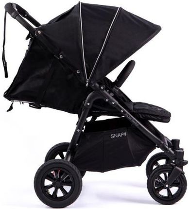 Wózek Spacerowy Valco Baby Snap4 Sport + Okrycie Na Nóżki Coal Black