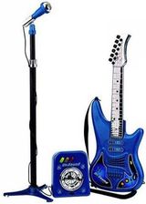 Reig Gitara Dziecięca Mikrofon Niebieski