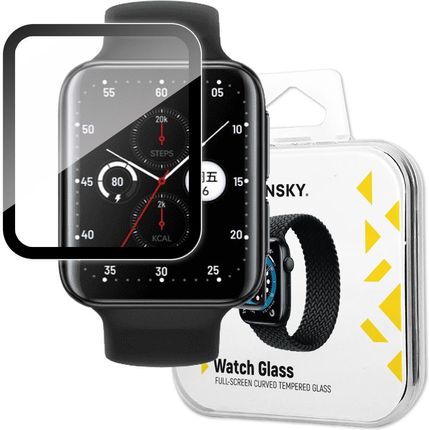 Wozinsky Watch Glass Hybrydowe Szkło Do Oppo Watch 2 42 Mm Czarny (95707)