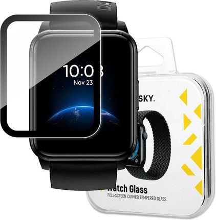 Wozinsky Watch Glass Hybrydowe Szkło Do Realme Watch 2 Czarny (95709)