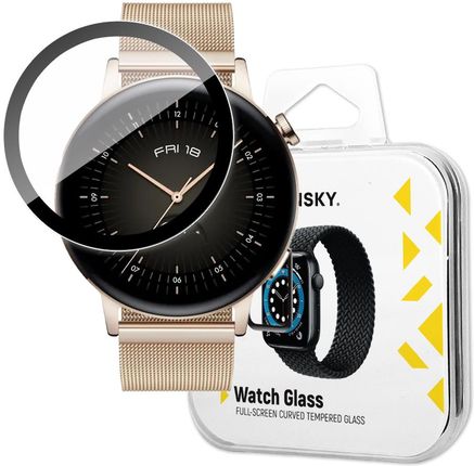 Wozinsky Watch Glass Hybrydowe Szkło Do Huawei Watch Gt 3 46 Mm Czarny (95711)