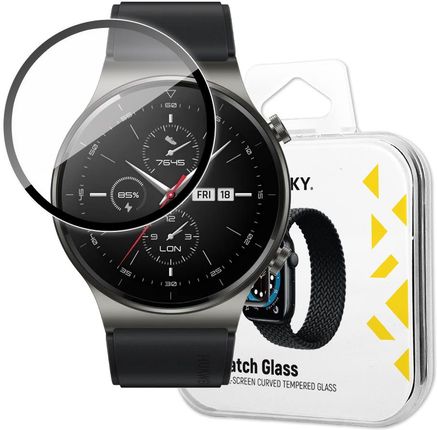 Wozinsky Watch Glass Hybrydowe Szkło Do Huawei Watch Gt 2 46 Mm Czarny (95713)