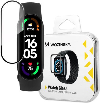 Wozinsky Watch Glass Hybrydowe Szkło Do Xiaomi Mi Band 6 Czarny (95737)