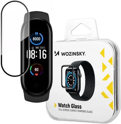 Wozinsky Watch Glass Hybrydowe Szkło Do Xiaomi Mi Band 5 Czarny (95738)