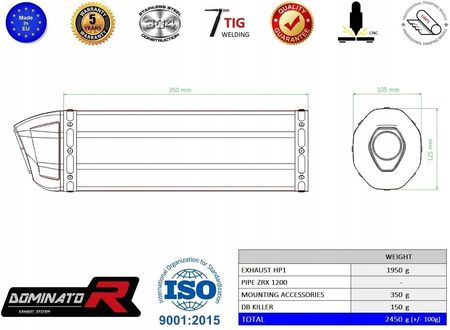 DB Killer Hard Prosty 48-32 DOMINATOR EXHAUST OFFICIAL