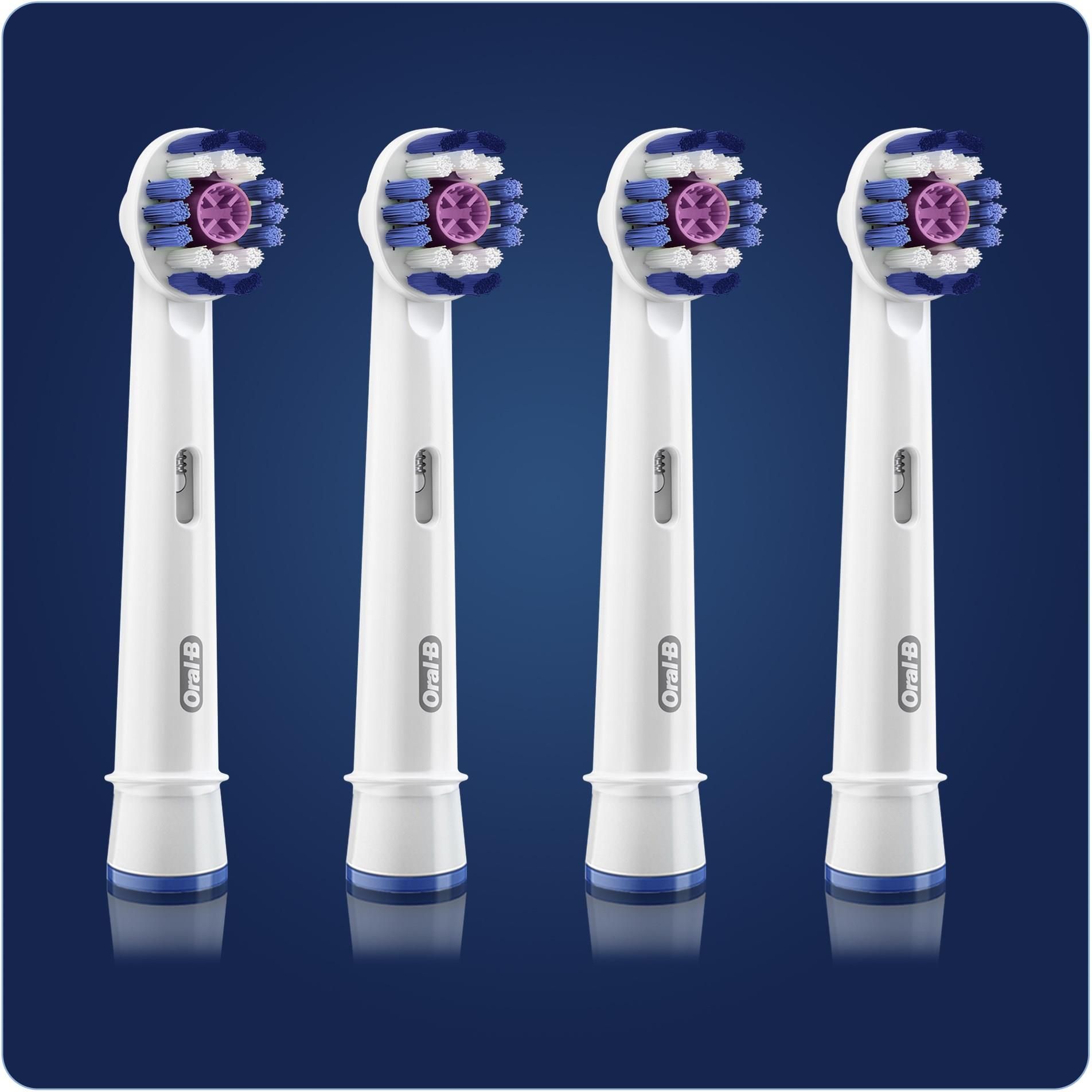 Oral-B 3D White Końcówki 4 sztuki (EB18-4) - zdjęcie 5 Oral-B 3D White Końcówki 4 sztuki (EB18-4)