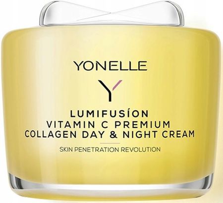 Krem Yonelle LUMIFUSÍON KOLAGENOWY I Z WITAMINĄ C na dzień i noc 55ml - zdjęcie 3