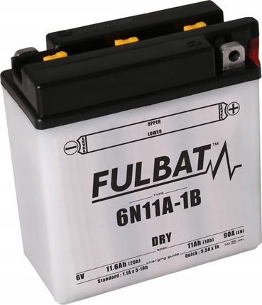 Fulbat Akumulator Dry 6V 11.6Ah 90A 6N11A-1B