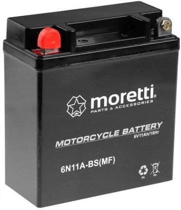Moretti Akumulator 6N11A-3A 6V 11Ah 105A 6N11A-BS