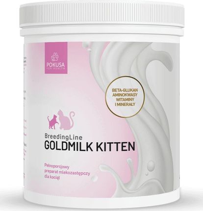 Pokusa Goldmilk Kitten Mleko Dla Kociąt 250G
