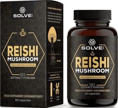 SolveLabs Reishi Ganoderma lucidum 10:1 Ekstrakt 60kaps.