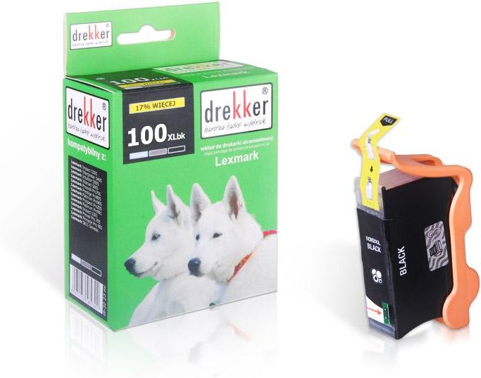 Cartouche D'Encre Noire Compatible Lexmark N°100 XL - Référence CR-100XLBK - Haute Capacité - Neuf