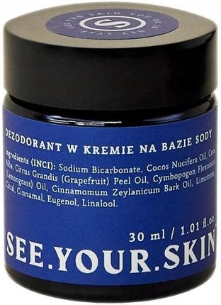 See Your Skin, Dezodorant w kremie na bazie sody 30 ml