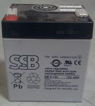 SSB zestaw 20 akumulatorów 12V/5Ah SB 5-12x20