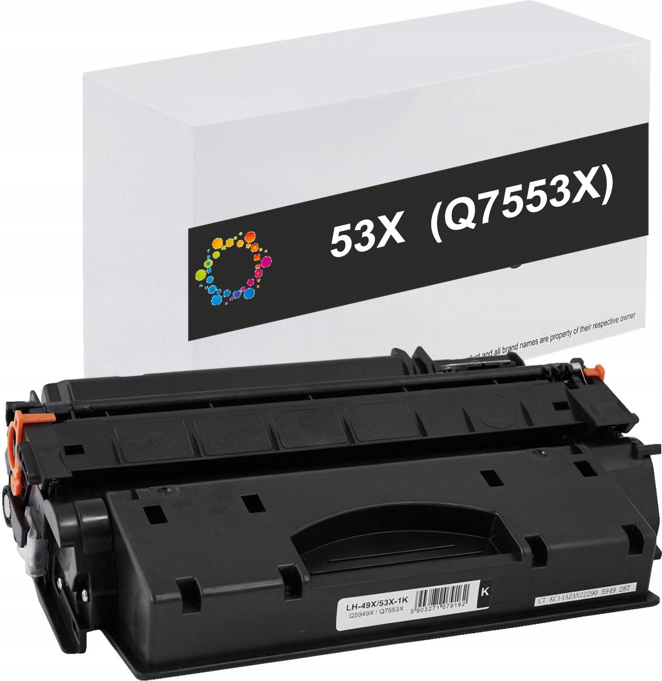 NABUKO TONER DO HP Q7553X 53XL 1320N P2015DN M2727MFP Opinie i ceny