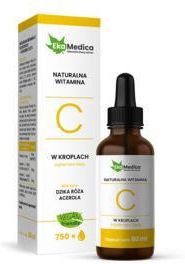EkaMedica Naturalna witamina C w kroplach 50ml