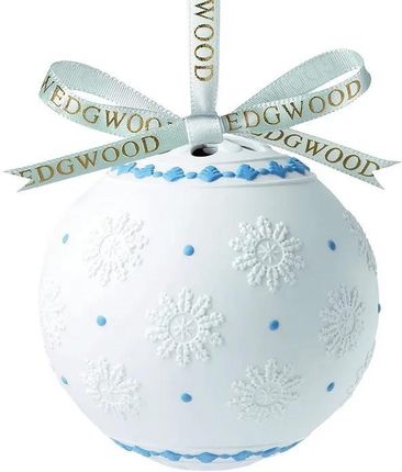 Wedgwood Bombka dekoracyjna Christmas accessories średnia