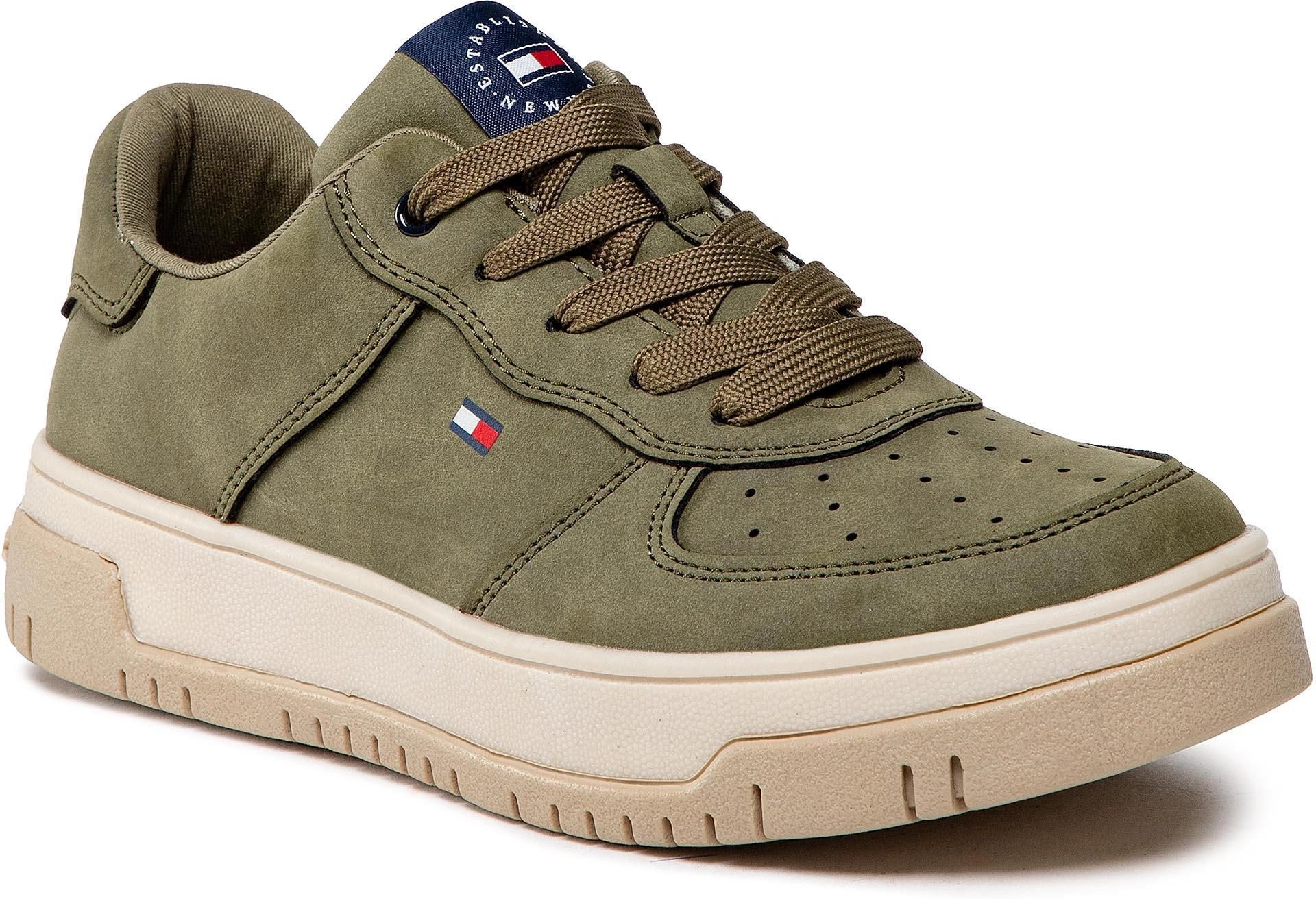 Sneakersy Tommy Hilfiger Low Cut Lace Up Sneaker T B S