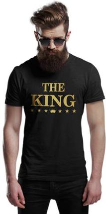 Koszulka na walentynki z napisem THE KING