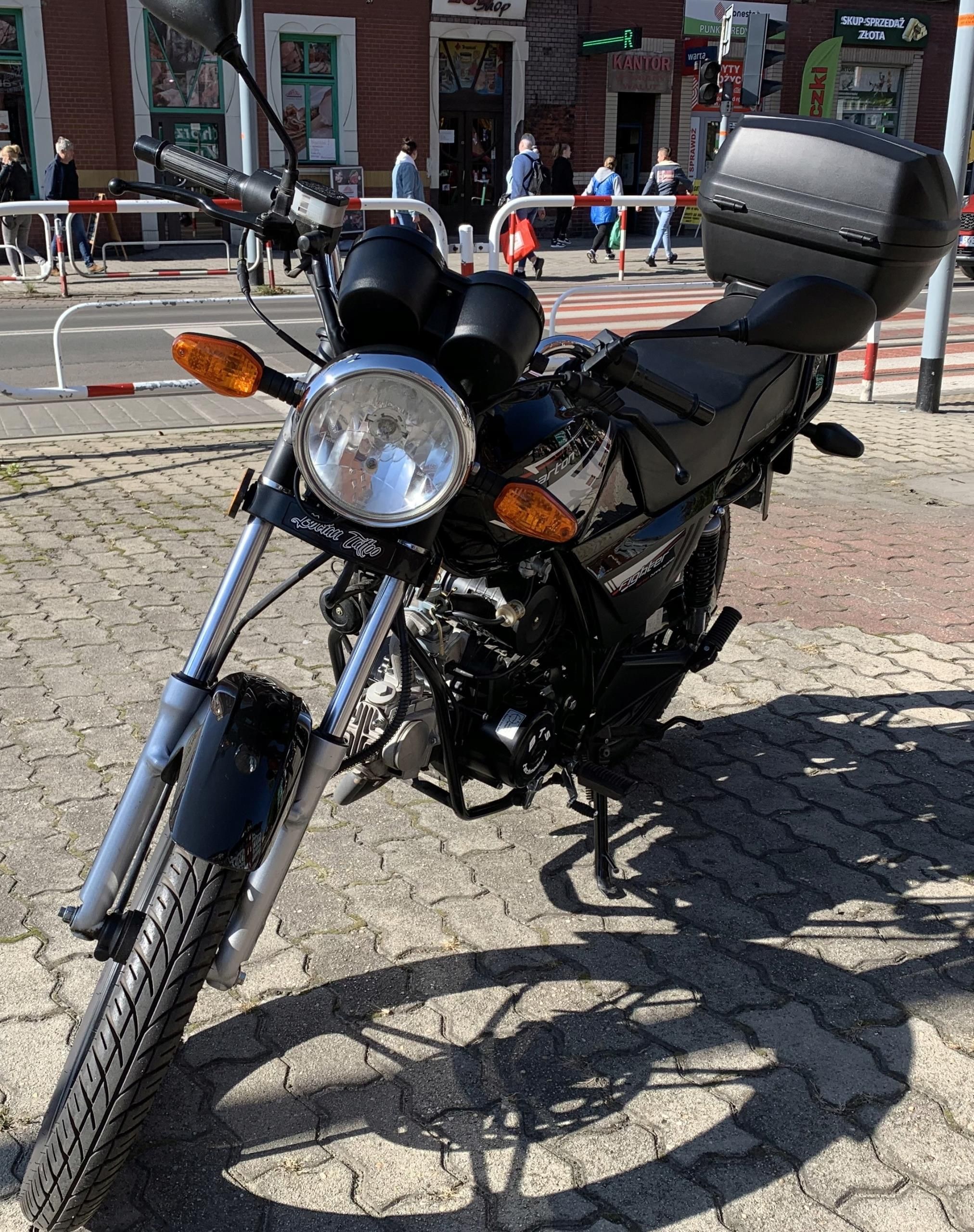 BARTON FIGHTER MOTOROWER 50cm 4T + KUFER OKAZJA !! - zdjęcie 9 BARTON FIGHTER MOTOROWER 50cm 4T + KUFER OKAZJA !!