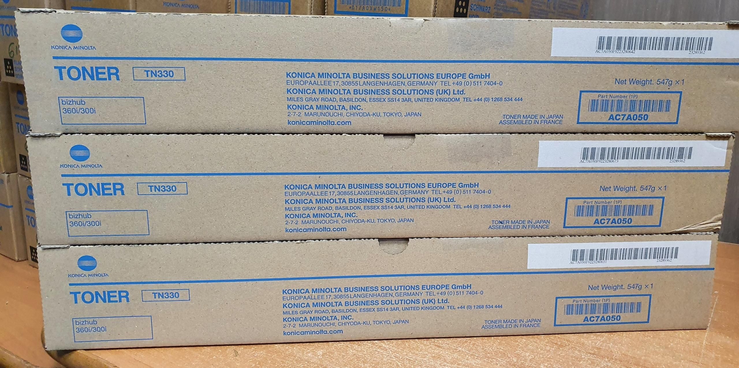 Konica Minolta Toner Konica 300i 360i Tn330 Tn 330 25k Ac7a050 Opinie I Ceny Na Ceneopl 2359