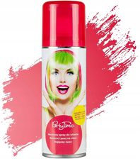 Zdjęcie Arpex Farba Zmywalna Spray Fluo Do Włosów Czerwony 125Ml - Garwolin
