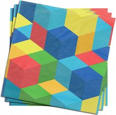 Zdjęcie Arpex Serwetki Papierowe Kolorowe Klocki Urodziny 20szt. - Skarżysko-Kamienna