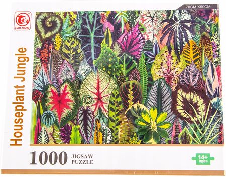Midex Puzzle 1000El. Rośliny Domowe Dżungla